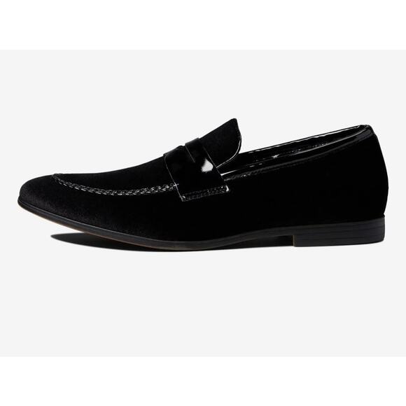 Steve Madden Men's Crescent Velvet Penny Loafer, Size 11 - Picture 7 of 7